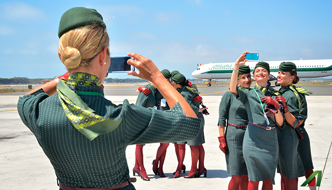 Alitalia plans to hire 500 new Cabin Crew / flight attendants by 2019