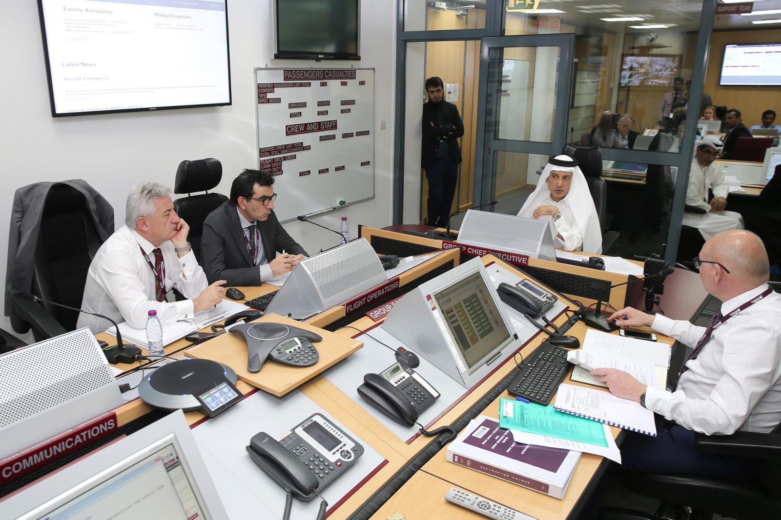 28 Government Agencies Respond to Qatar Airways 'Crash' in Mock Exercise