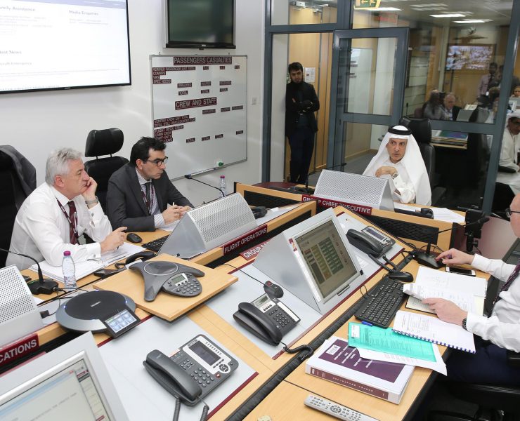 28 Government Agencies Respond to Qatar Airways 'Crash' in Mock Exercise
