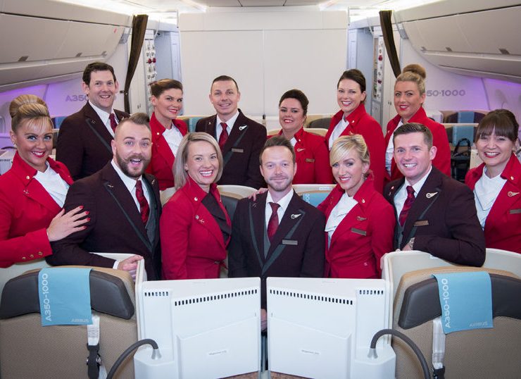Virgin Atlantic Cabin Crew Embark On A 12-Hour Flight to Nowhere