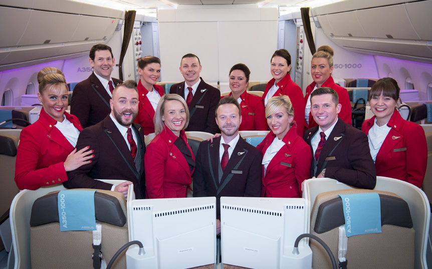 Virgin Atlantic Cabin Crew Embark On A 12-Hour Flight to Nowhere