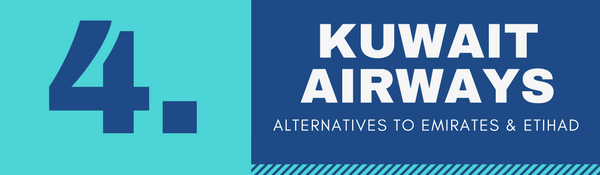 Alternatives to Emirates and Etihad Airways for Cabin Crew Recruitment - 4. Kuwait Airways