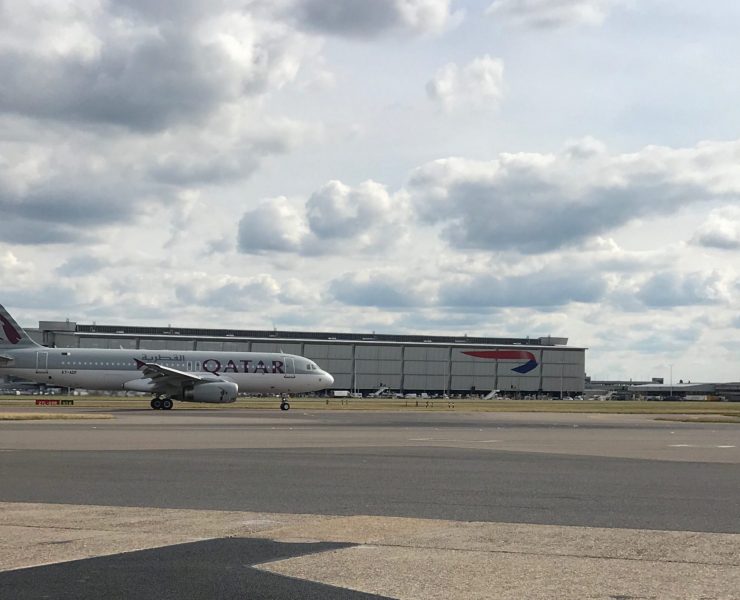 BA Staff Walkout: Strike Breaking Qatar Airways Aircraft Arrive at Heathrow Airport
