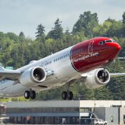 Norwegian Gets It's First Boeing 737MAX for Low-Cost Transatlantic Flights