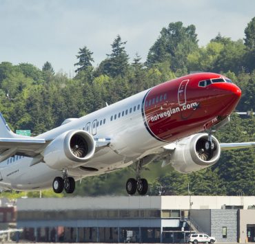 Norwegian Gets It's First Boeing 737MAX for Low-Cost Transatlantic Flights