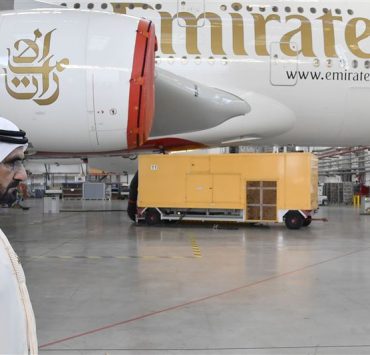 Dubai's Ruler Takes a Trip to the Airbus Plant in Hamburg to Personally Inspect the Next Emirates A380