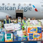 American Airlines Rescues Employees, Sends Help to Houston. Flight Attendant's Union Presses AA for More Support