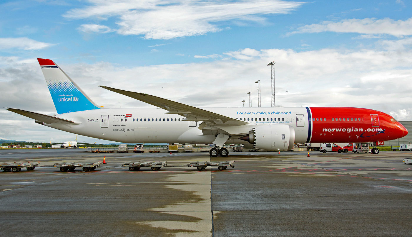 Norwegian Flies A Specially Commissioned Boeing 787 Dreamliner Filled with Emergency Aid to War Torn Yemem