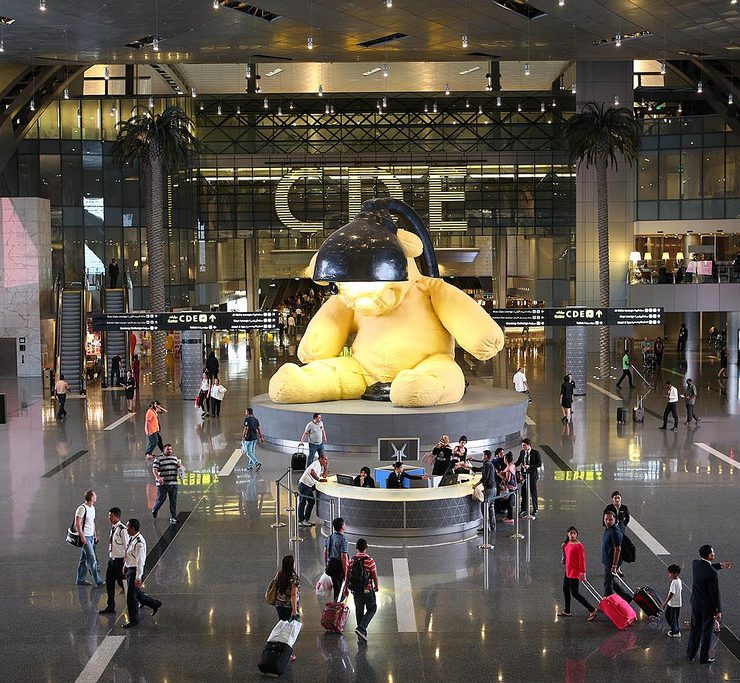 Hamad International Airport in Doha, Qatar is one of five 'aviation mega-cities' in the Middle East. That number is forecast to more than double to 11 cities in the region by 2036. Photo Credit: Qatar Airways