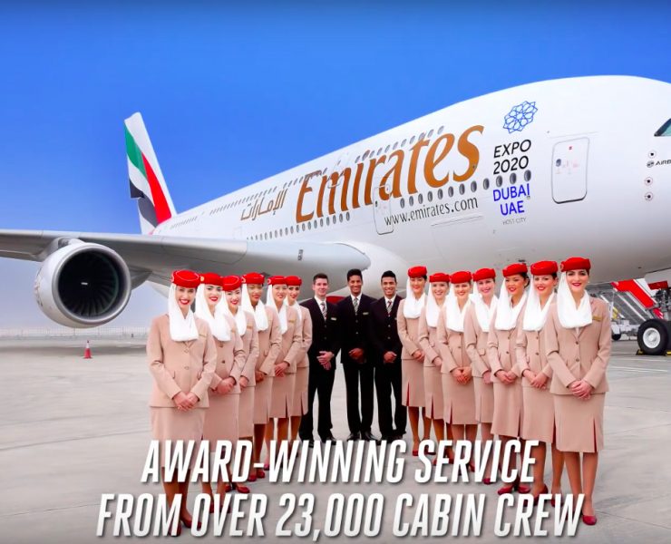 It's A Tough Life Being A Flight Attendant: Emirates is Encouraging Its Crew to Take Up the Dubai Fitness Challenge