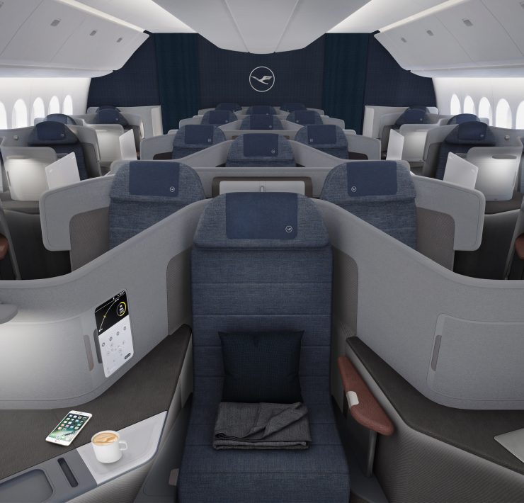 Lufthansa Reveals Even More Details About its New Business Class Seat - Promises Bed Length of Nearly 87 Inches