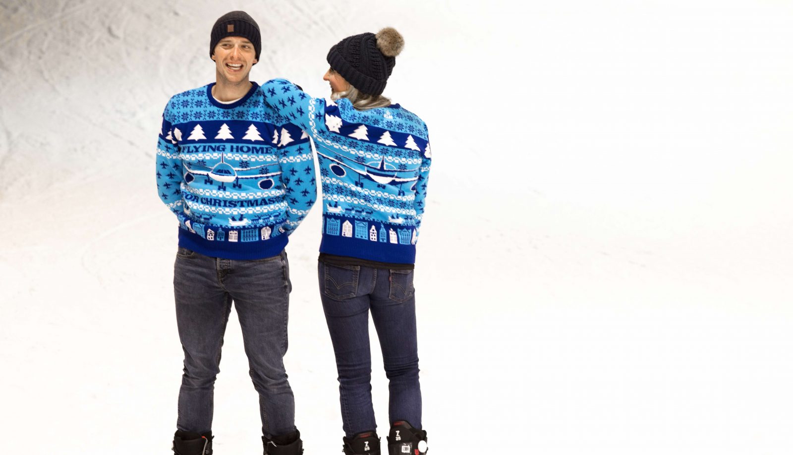 Dutch Airline, KLM Launches a Kitsch Limited Edition Christmas Jumper