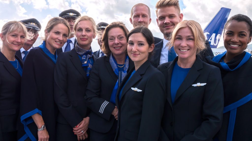 SAS is Scandinavia's leading airline and is hiring both full-time and part-time Cabin Crew now. Photo Credit: SAS