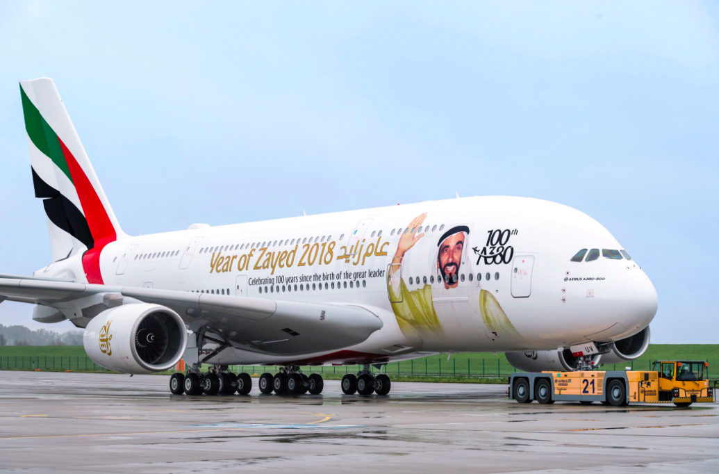 Emirates Takes Delivery of its 100th Airbus A380 - Other Airlines "Lack the Strength and Vision"