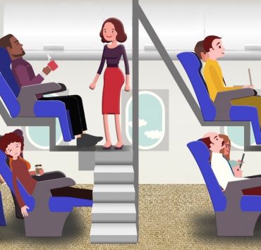 Will This Crazy Plan for Double Deck Airline Seating Ever Become a Reality?