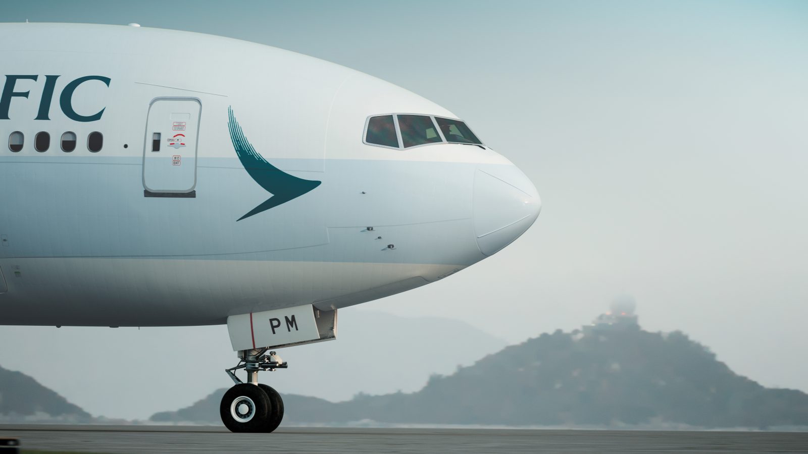 Despite a healthy passenger load factor of 84.7%, Cathay Pacific's passenger revenue fell 3.9% in the first six months of 2017. Photo Credit: Cathay Pacific