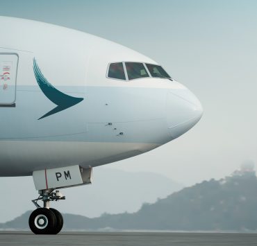 Despite a healthy passenger load factor of 84.7%, Cathay Pacific's passenger revenue fell 3.9% in the first six months of 2017. Photo Credit: Cathay Pacific