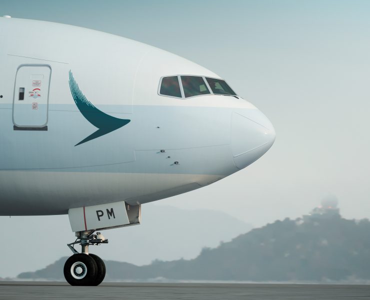Despite a healthy passenger load factor of 84.7%, Cathay Pacific's passenger revenue fell 3.9% in the first six months of 2017. Photo Credit: Cathay Pacific