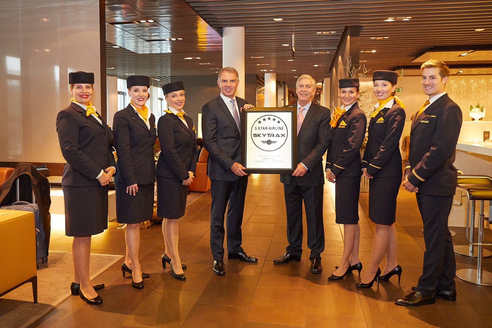 Lufthansa Has Just Becomes Europe's First and Only Five Star Awarded Airline