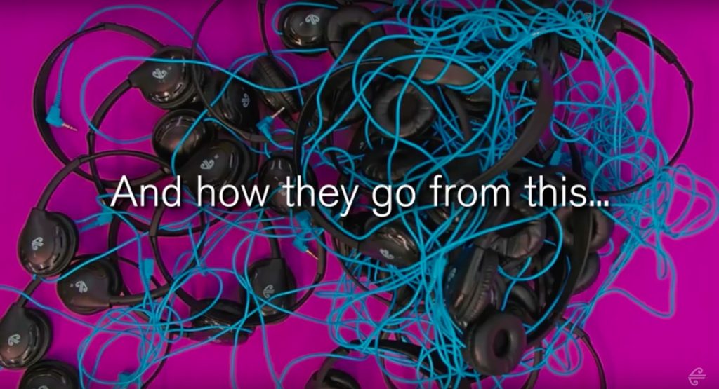 Ever Wondered How Airline Headphones End Up Neatly Wrapped Up On Your