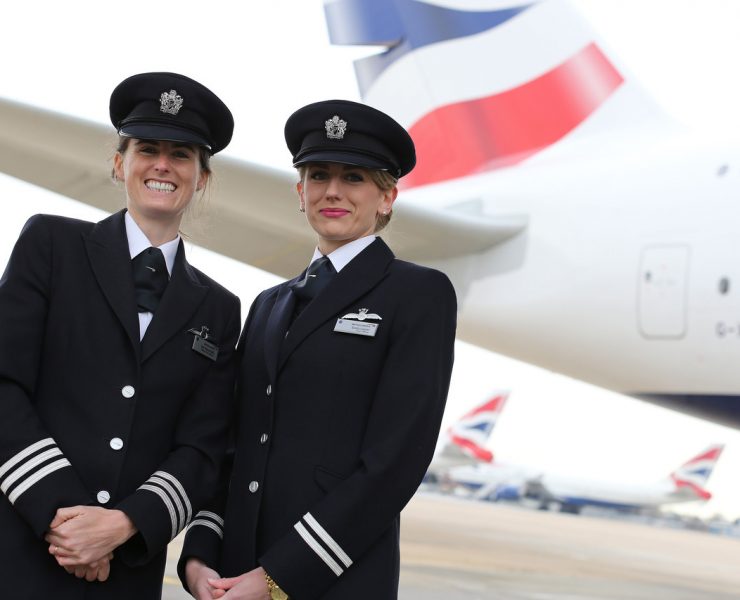 94% od Pilots at British Airways Are Still Male But the Airline is Reducing the Gender Pay Gap