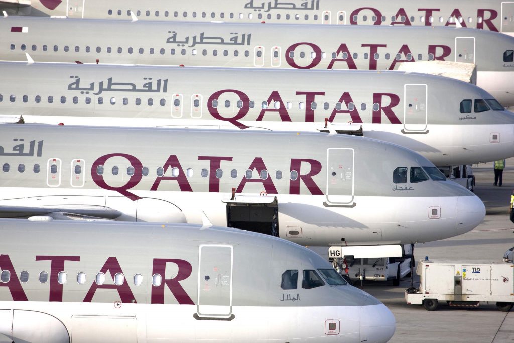 Les membres d'équipage ont déclaré qu'ils s'attendaient à travailler jusqu'à 140 heures de vol par mois.  Dépasse de loin les normes internationales.  Source de l'image : Qatar Airways