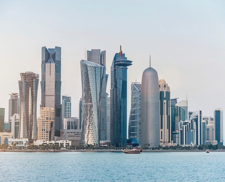 Away from the stunning views of Doha's Corniche, workers say their flats are subject to random inspection. photo Credit: Qatar Airways
