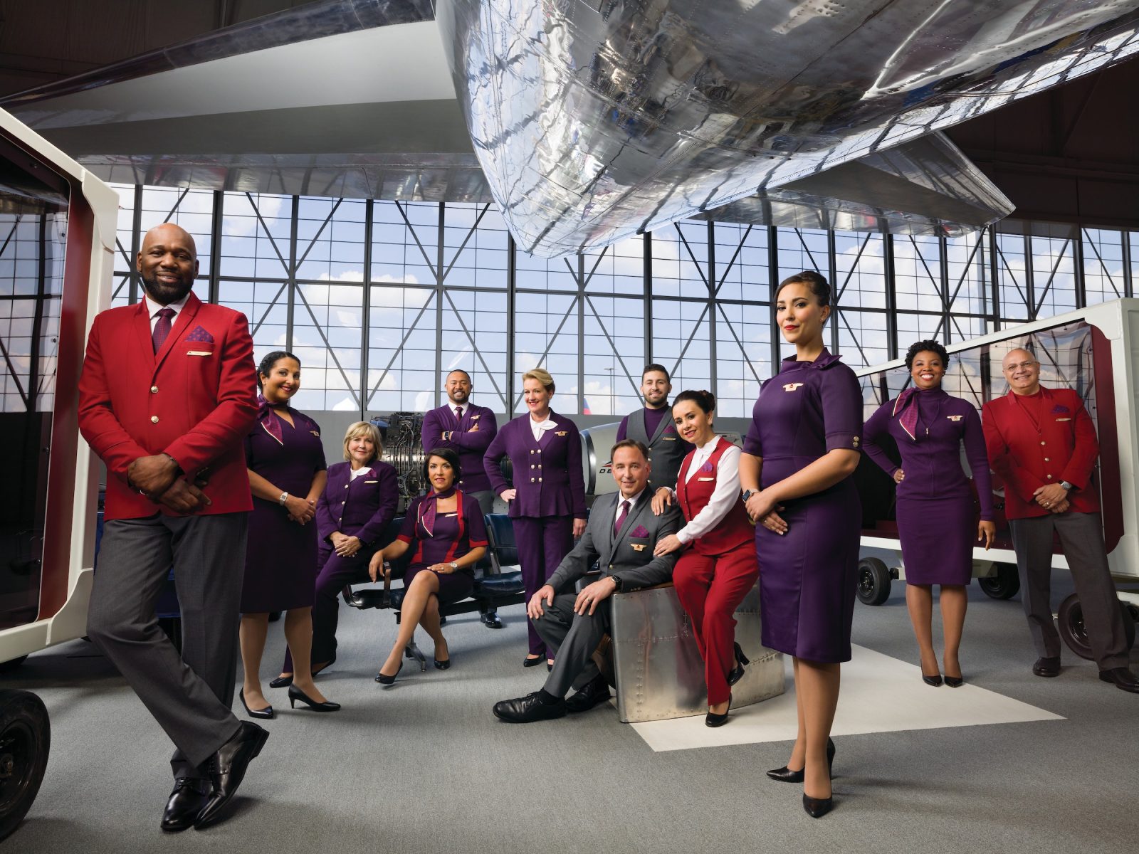 a group of people in uniform