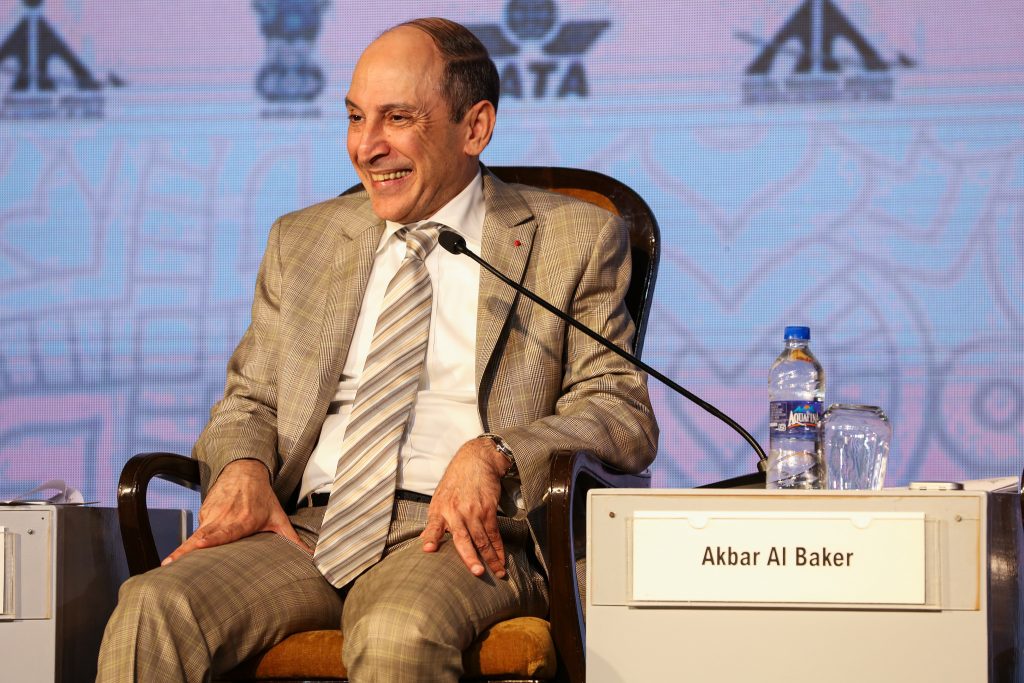 Qatar's Akbar Al Baker provided insight into the airline's potential Indian expandion at an aviation conference in New Dehli. Photo Credit: Qatar Airways
