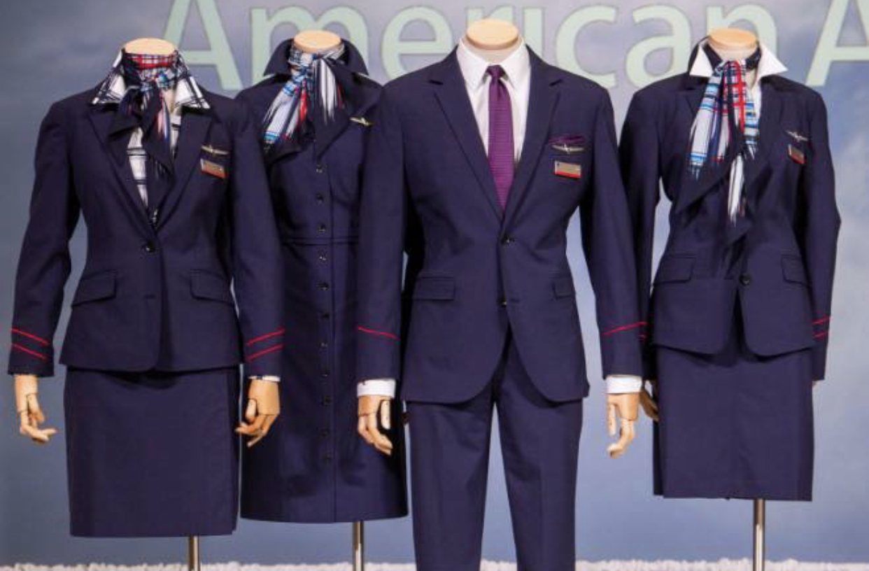 FIRST LOOK: American Airlines Reboots Flight Attendant Uniform - And The Color Isn't Not 'Passport Plum'