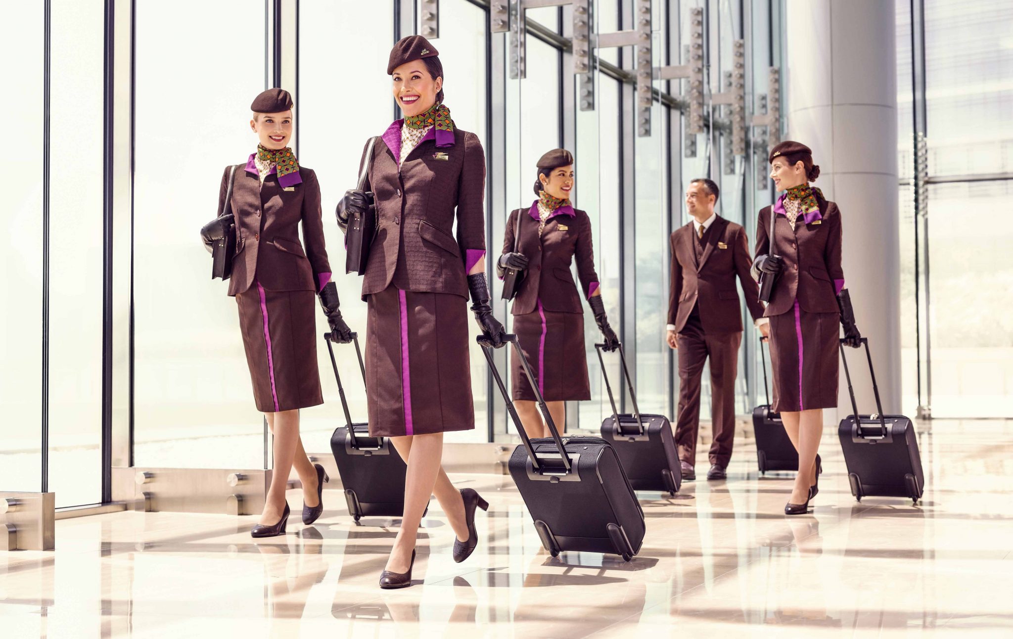 Etihad Airways Drops Outdated Dress Code: Now Allows Female Cabin Crew to  Wear Trousers