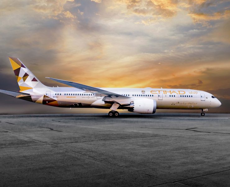FIRST LOOK: Etihad Has a Special F1 Grand Prix Livery On Its New Boeing 787-9 Dreamliner