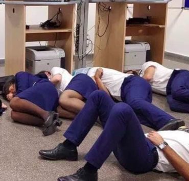 Ryanair Cabin Crew Forced to Sleep on Floor After Ryanair Strands Them in Malaga, Spain