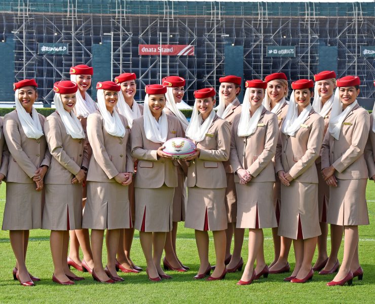 Emirates Has Its Own All-Female Cabin Crew Rugby Team Called the EK Firebirds