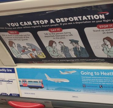 Spoof Tube Ads Urge Direct Action Against Airlines That Allow Deportations