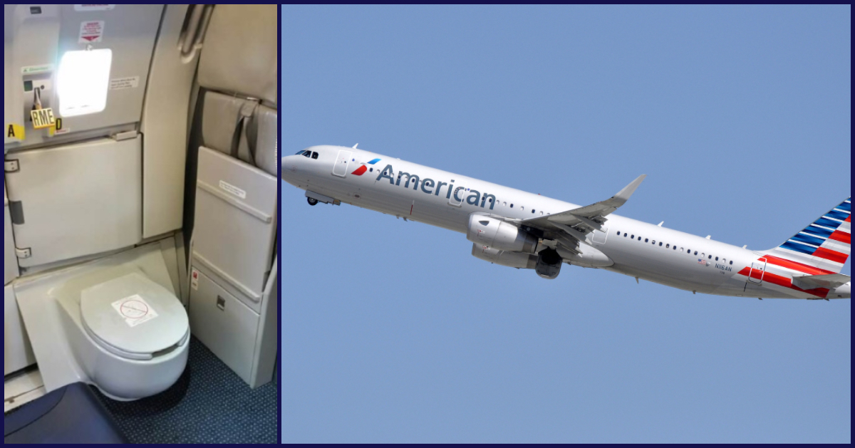 American Airlines Has Come Up With a Genius Solution to Those 'Tiny' Airplane Bathrooms