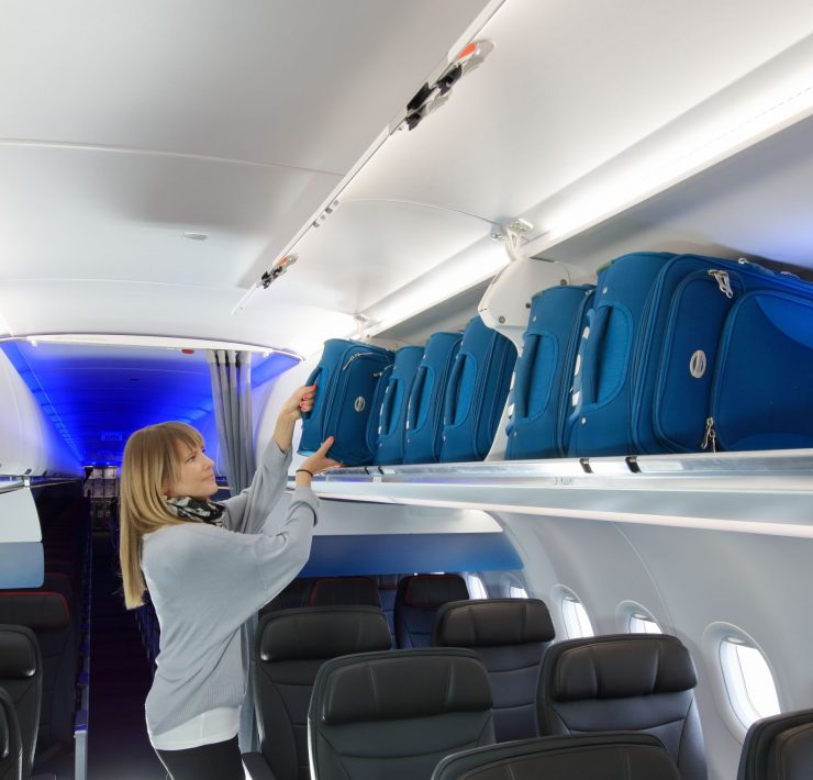 |carry-on bags are one of the largest reason for conflict onboard"