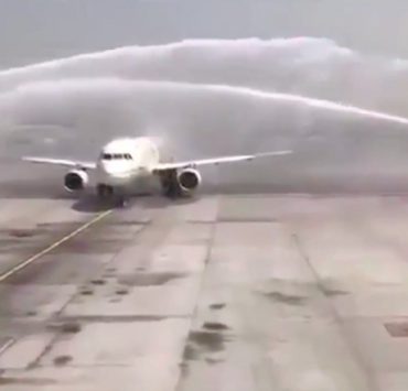 Remember THAT Water Salute Which Went Wrong at Dubai Airport? Here's the Reason Why...