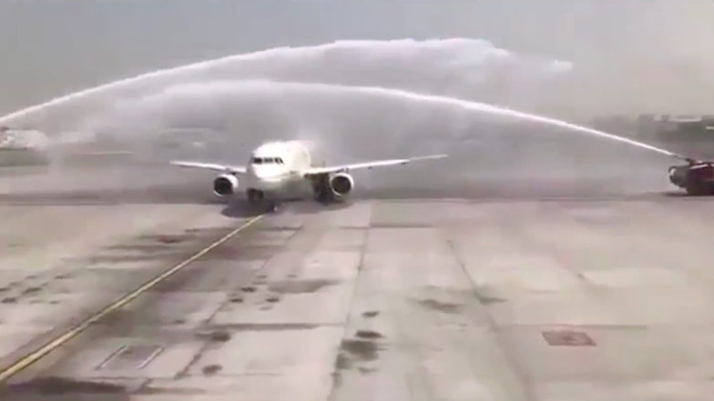 Remember THAT Water Salute Which Went Wrong at Dubai Airport? Here's the Reason Why...