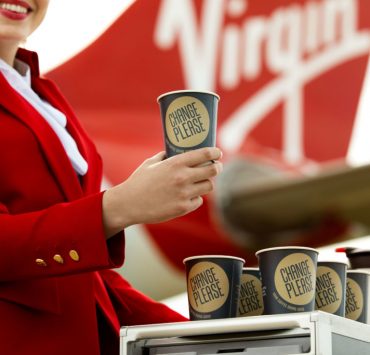 Virgin Atlantic Partners with 'Change Please' to Improve In-Flight Coffee and Combat Homelessness
