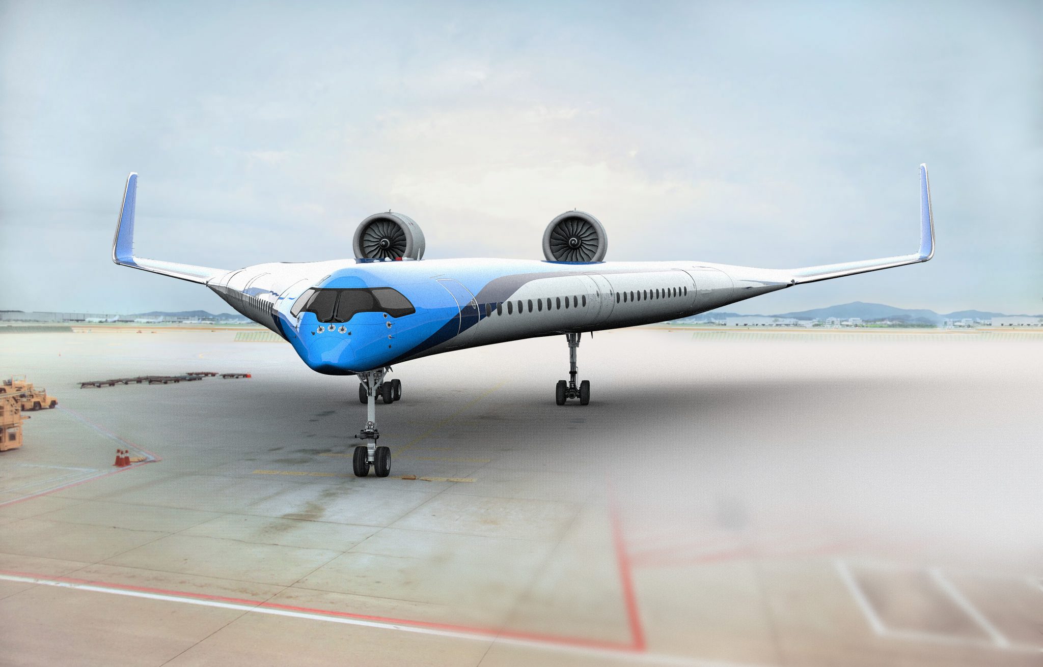 The Flying V. Photo Credit: KLM