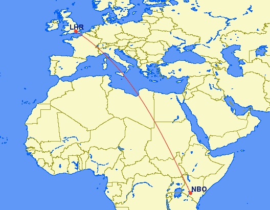 Photo Credit: gcmap.com