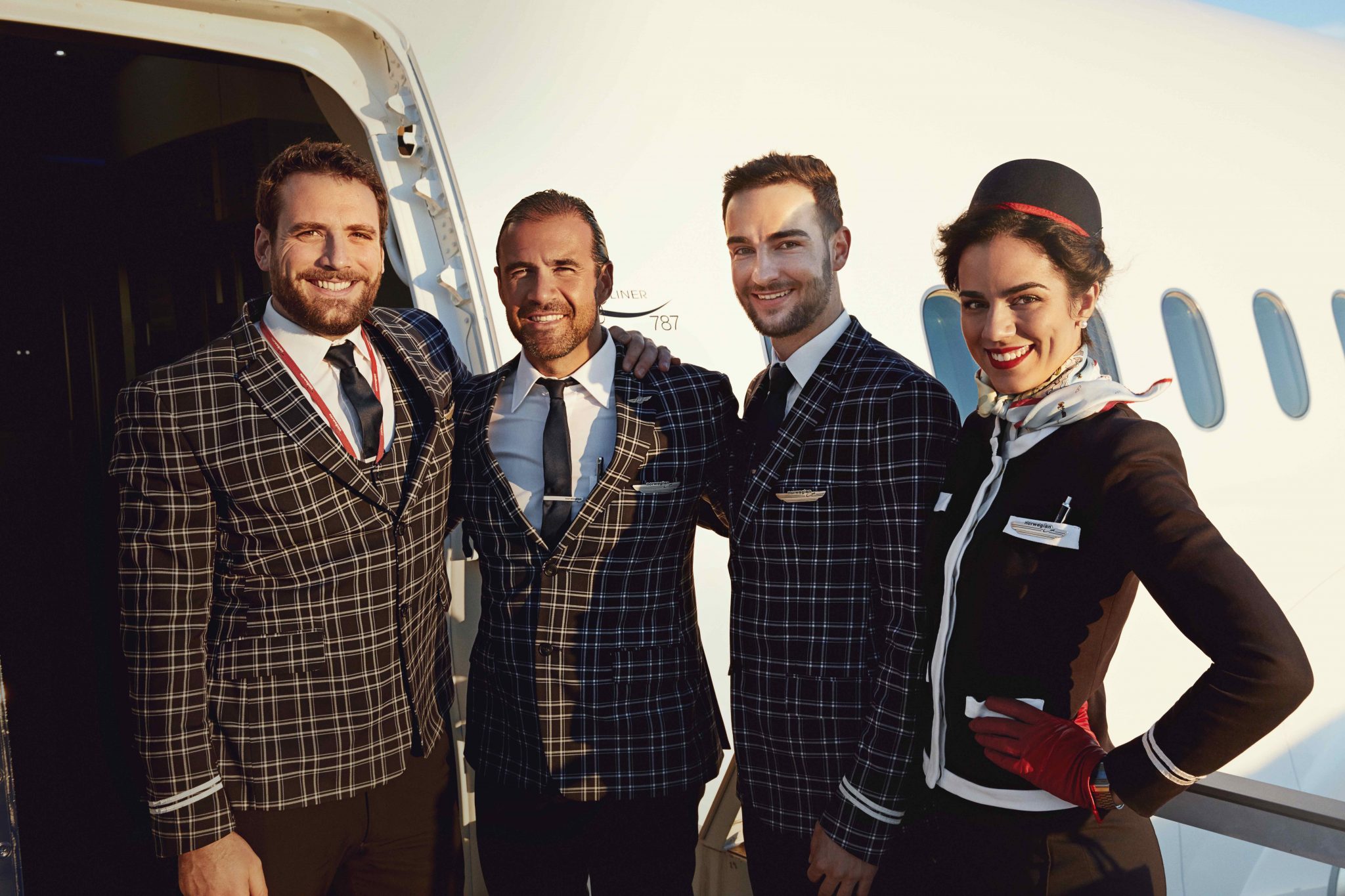 Norwegian cabin crew uniform