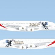 Emirates Unveils Special Airbus A380 Decal to Celebrate the UAE's First Space Astronaut