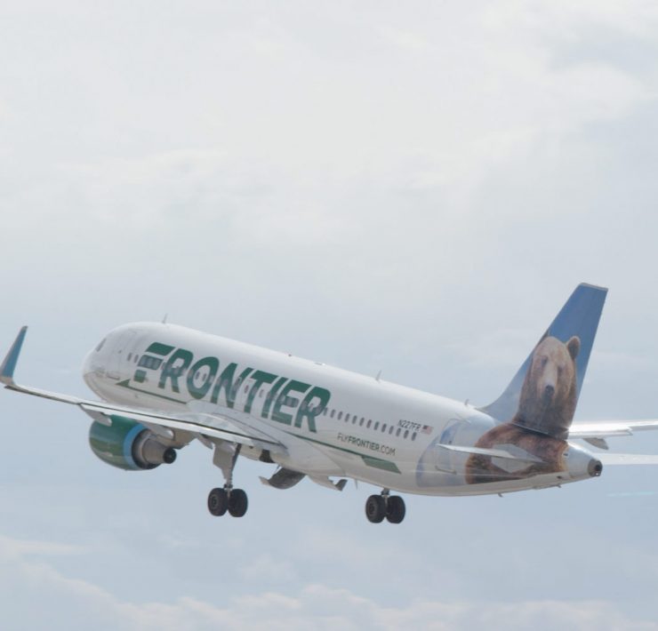 a plane flying in the sky