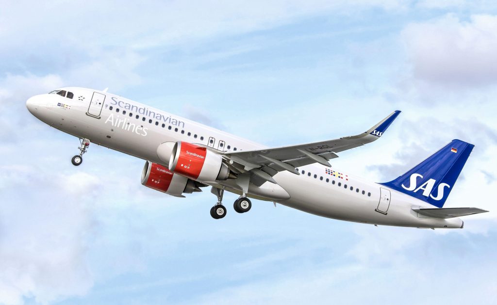 a plane flying in the sky