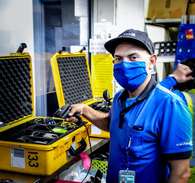 United Airlines is Upcycling Old Uniforms into NonMedical Face Masks