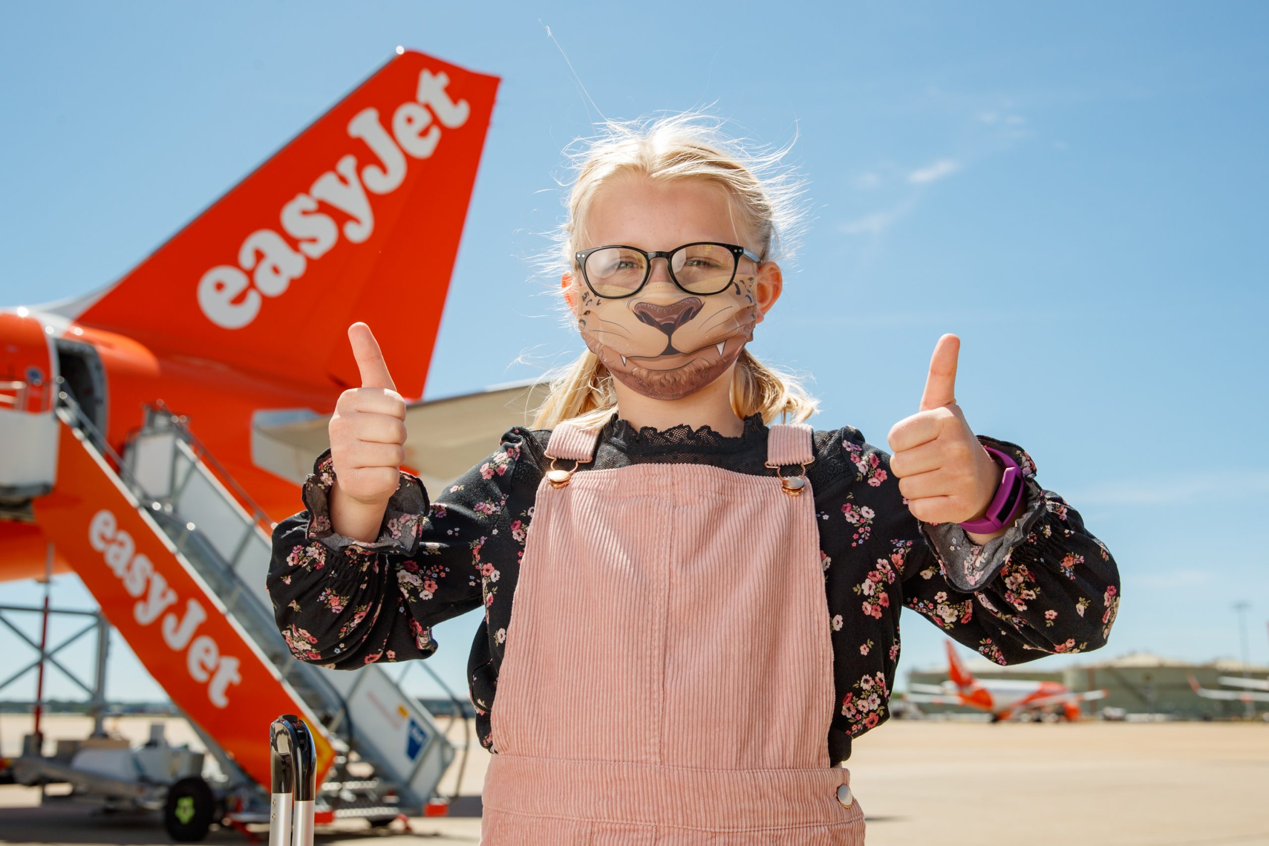easyJet to Give Away Free Comic Book Inspired Face Masks to Young