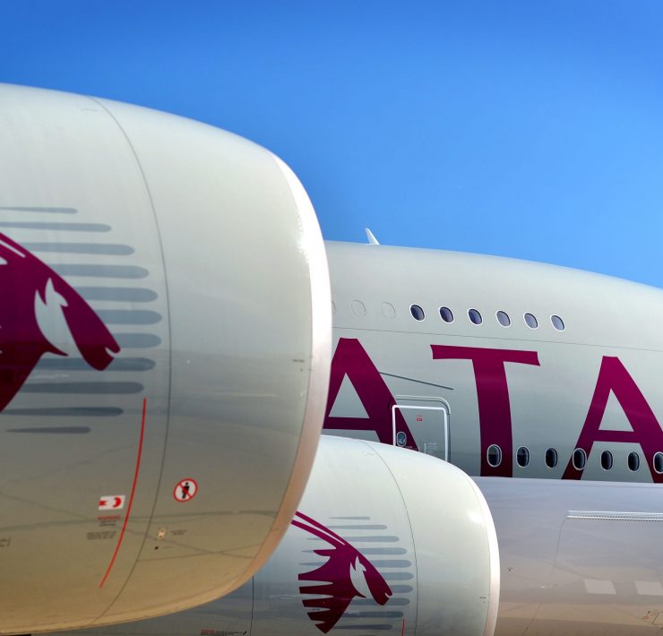 a close up of a plane