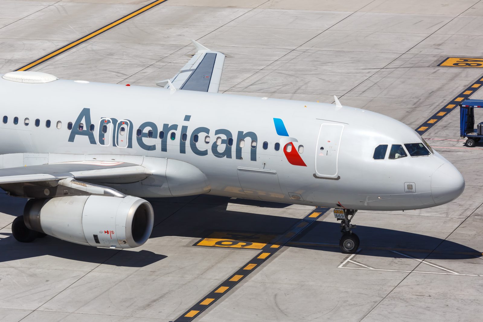 an airplane on the runway